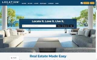 LoKation Real Estate Brokerage website