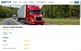 Exxact Express website