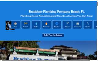 Bradshaw Plumbing Inc. website