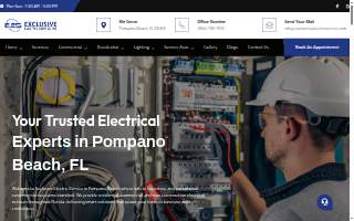 Exclusive Electric Service Inc. website