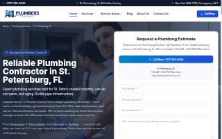 Local Plumber West Palm Beach website