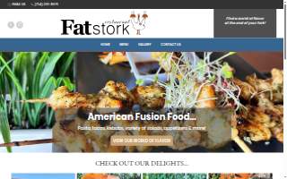 Fat Stork Restaurant website