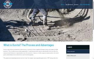 Gunite Construction & Rnvtn website