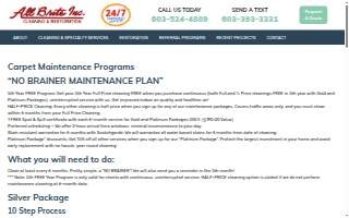 Allbrite Electric & Services website