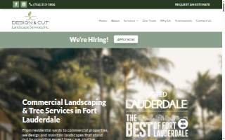Design & Cut Landscape Services Inc website