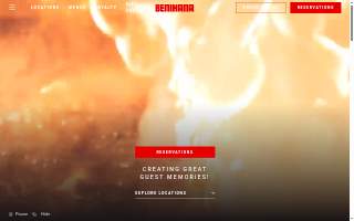 Benihana website