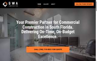 GWA Construction Company website