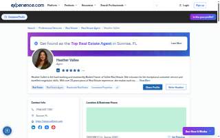 Heather Vallee Realtor - Vallee Real Estate, Inc website
