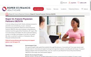 Roper St. Francis Physician Partners OB/GYN of North Charleston website