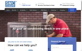 SMC Air Conditioning website