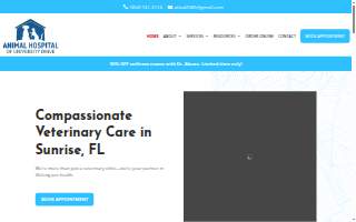 Animal Hospital of University Drive website