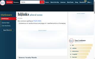Hijinks website