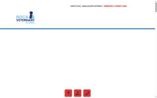 Boca Veterinary Clinic website
