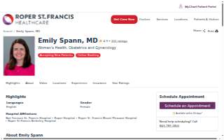 Emily Spann, MD website