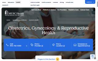MUSC Women's Health Gyn: Greenberg Raymond S MD website