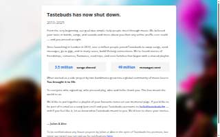 Tastebuds Fine Catering website