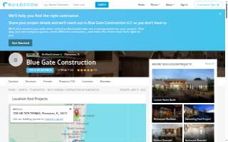 Blue Gate Construction LLC website