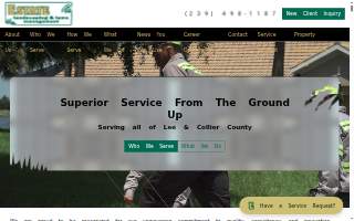 Estate Landscaping & Lawn Management website