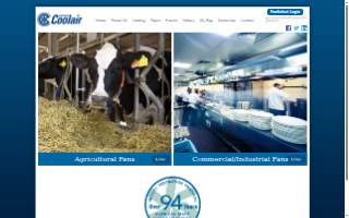 Coolair Conditioning Inc website
