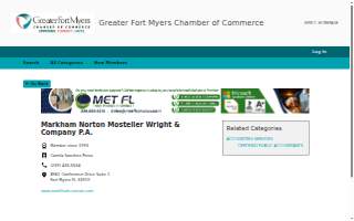 Markham Norton Mosteller Wright and Company, P.A. website