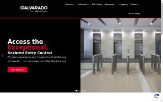 Alvarado's Landscaping website