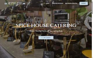 Spice House Catering website