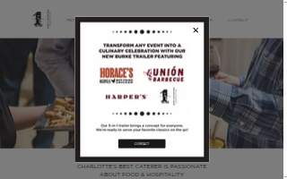 One Catering website