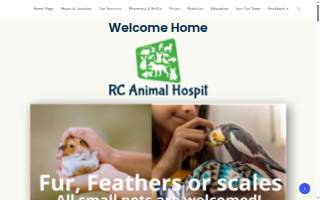 ARC Animal Hospital website