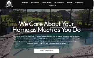 Central City Realty FL website