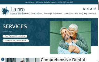 Largo Dental Studio website