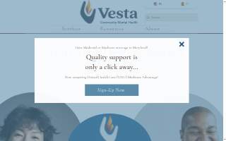 Vesta website