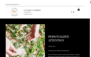 Caterer website