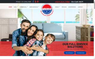 United Air Conditioning of Largo website
