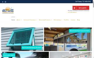 West Shore Construction website