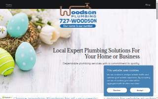 Woodson Plumbing website