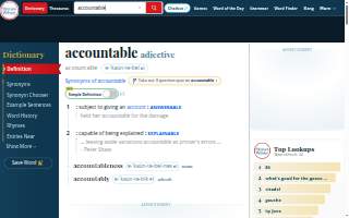 Accountable Financial Services Group website