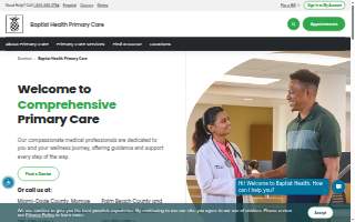 Baptist Health Primary Care | Deerfield Beach (Hillsboro) website
