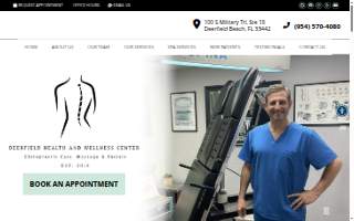 Deerfield Health and Wellness Center website