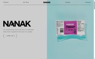 Nanak's Landscaping website