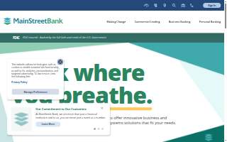 MainStreet Family Care of Milton website