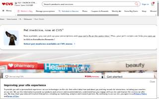 CVS of Melbourne website