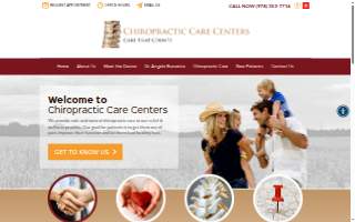 ChiroCare of Florida Injury and Wellness Centers website