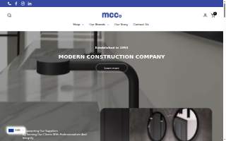 Modern Construction Co. website