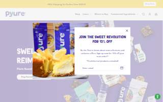 Pyure Salon-Boynton Beach website