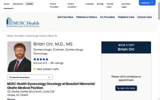 Brian Orr, MD, MS website