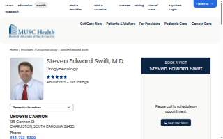 Steven Edward Swift, MD of Mt Pleasant website