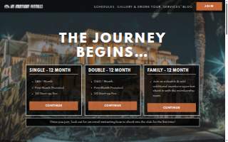 In Motion Fitness website