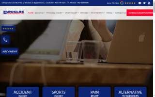 Douglas Chiropractic website