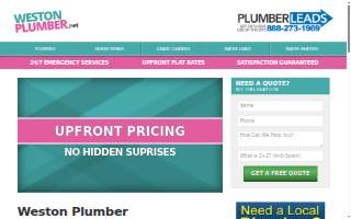 Weston Plumbing Solution (SERVICE PLUMBING & REPAIR LLC) website