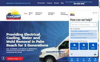 Suncoast Home Solutions website